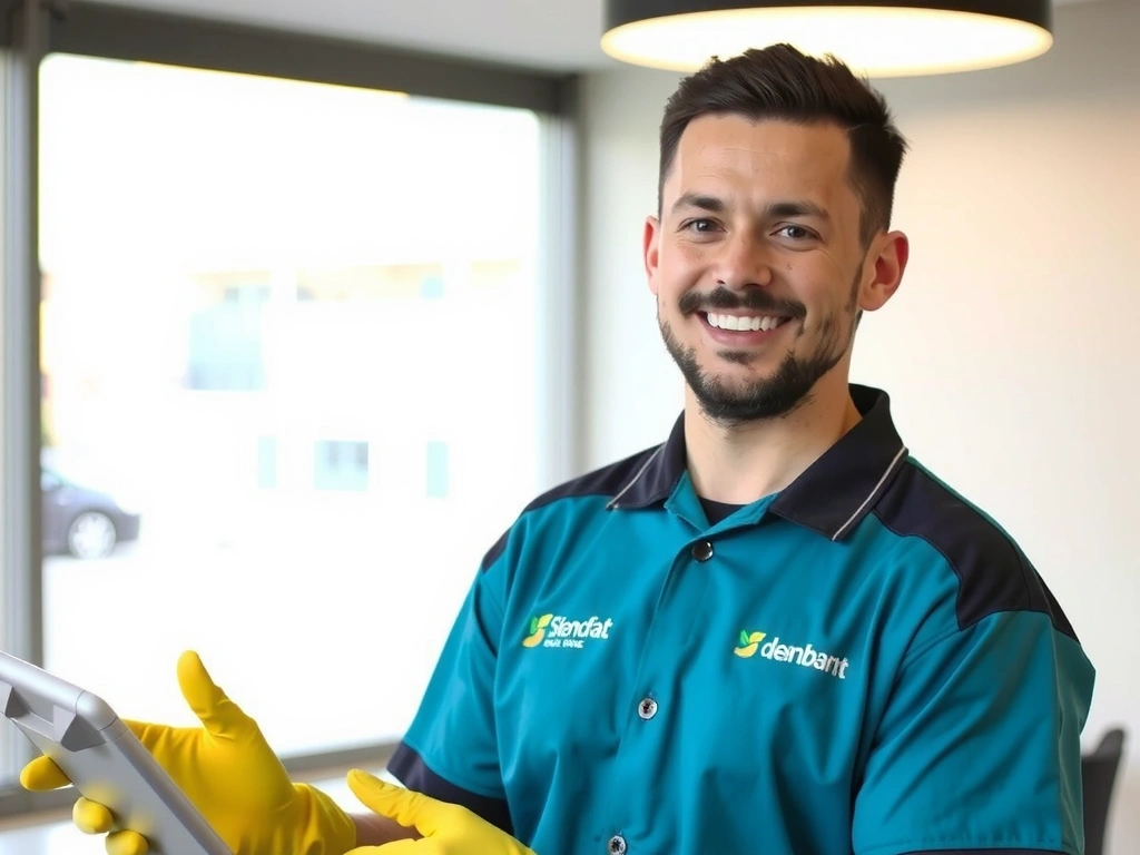 Team member managing operations